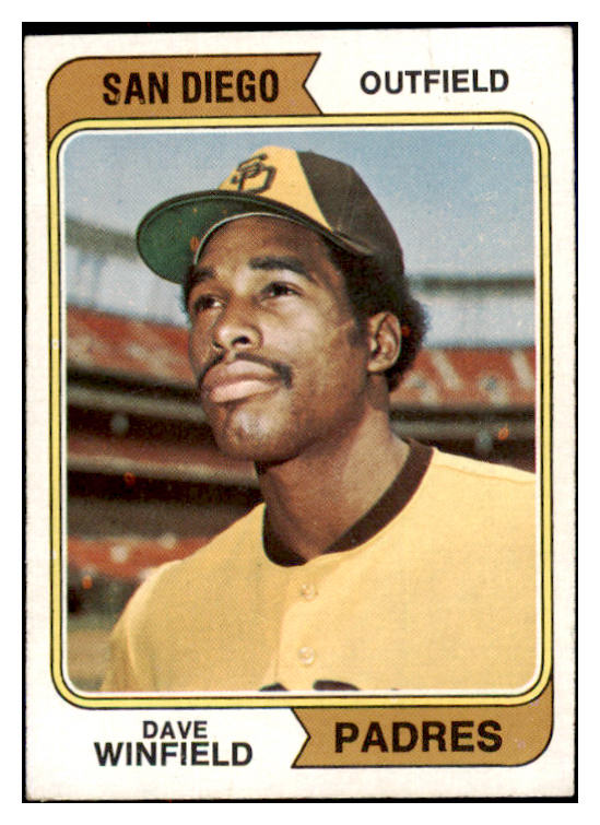 1974 Topps Baseball #456 Dave Winfield Padres EX 484141