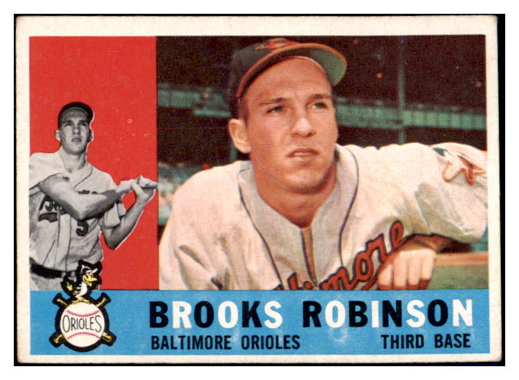 1960 Topps Baseball #028 Brooks Robinson Orioles VG-EX 484151