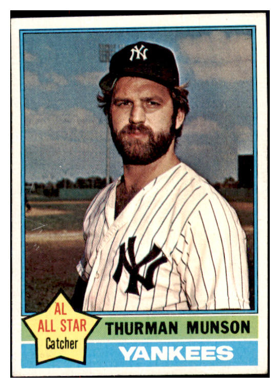 1976 Topps Baseball #650 Thurman Munson Yankees EX-MT 484157