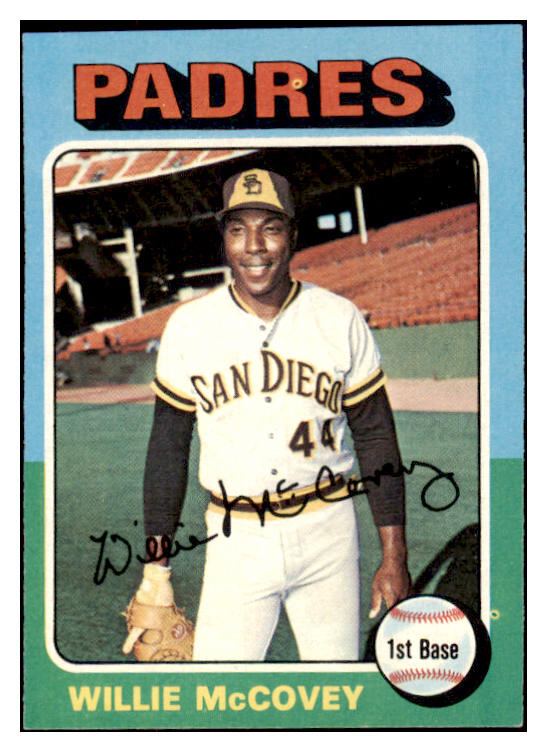 1975 Topps Baseball #450 Willie McCovey Padres EX-MT 484160