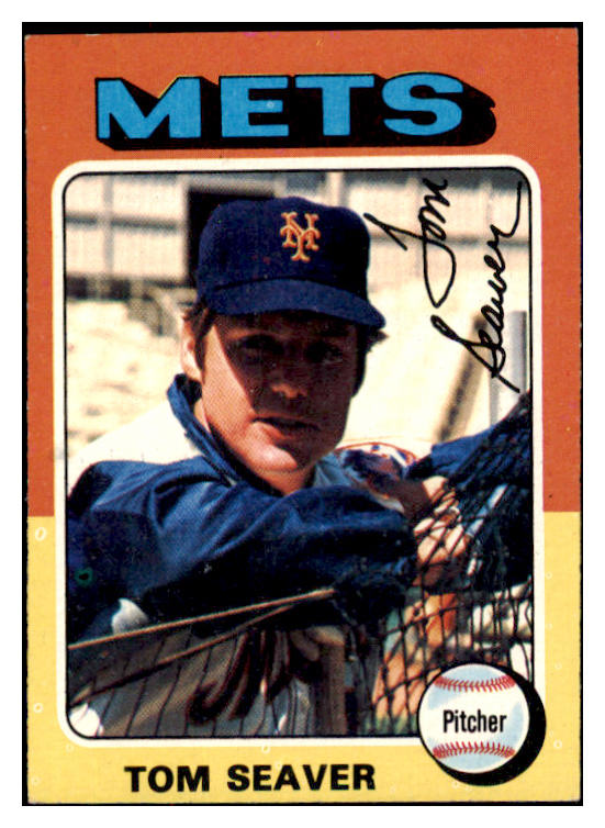 1975 Topps Baseball #370 Tom Seaver Mets EX-MT 484161