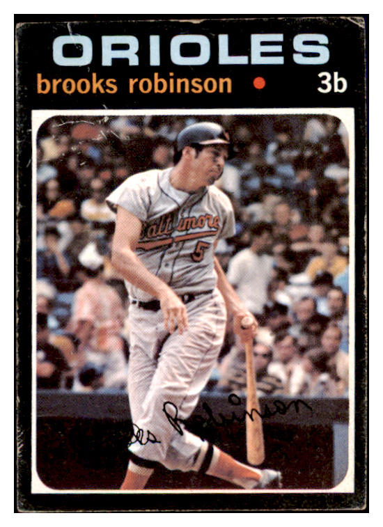 1971 Topps Baseball #300 Brooks Robinson Orioles VG-EX 484162
