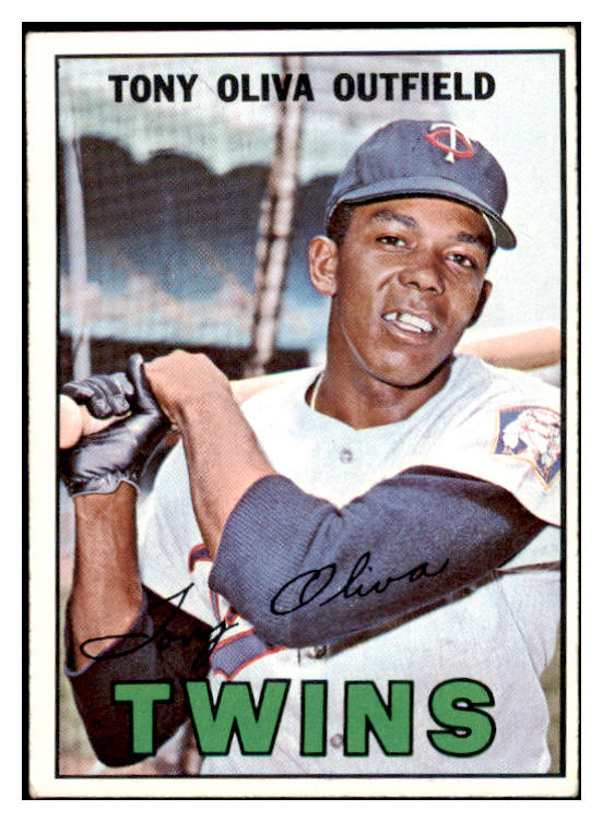 1967 Topps Baseball #050 Tony Oliva Twins VG-EX 484178