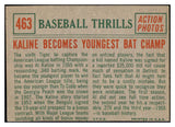 1959 Topps Baseball #463 Al Kaline IA Tigers EX-MT 484194