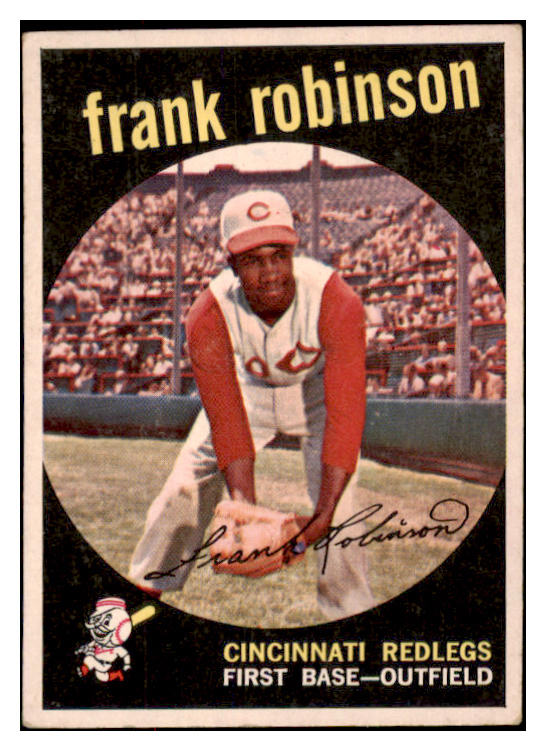 1959 Topps Baseball #435 Frank Robinson Reds VG-EX 484199