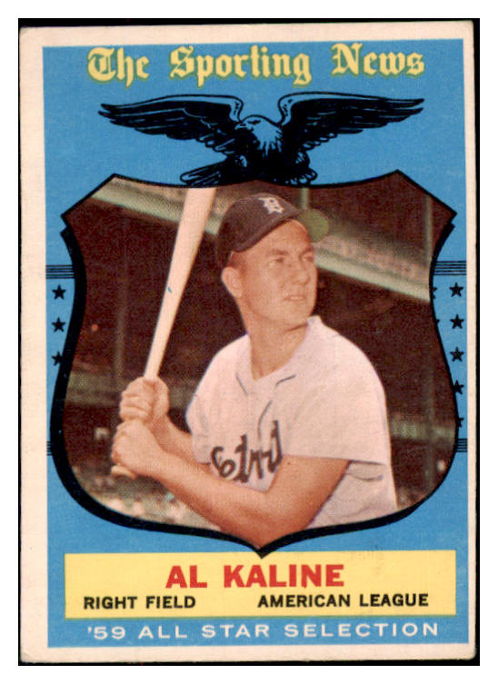 1959 Topps Baseball #562 Al Kaline A.S. Tigers VG-EX 484201