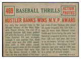 1959 Topps Baseball #469 Ernie Banks IA Cubs EX 484233