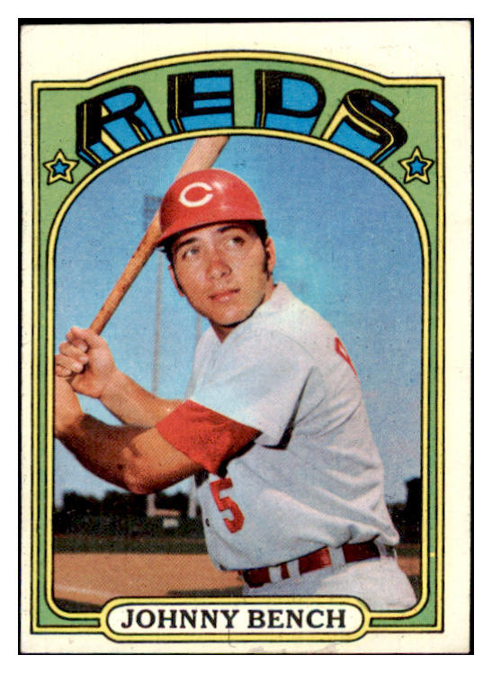 1972 Topps Baseball #433 Johnny Bench Reds EX-MT 484244