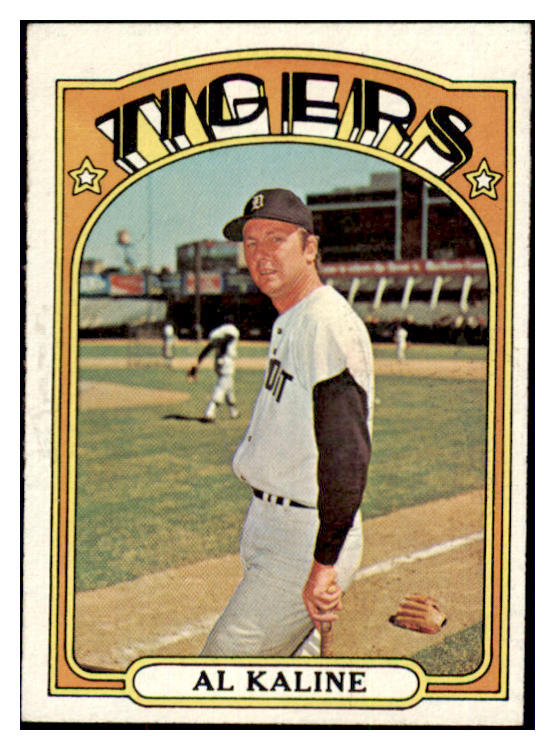 1972 Topps Baseball #600 Al Kaline Tigers EX-MT 484245