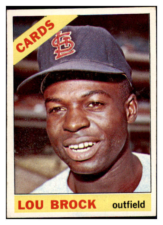 1966 Topps Baseball #125 Lou Brock Cardinals EX 484249