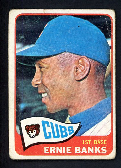 1965 Topps Baseball #510 Ernie Banks Cubs GD-VG 484250