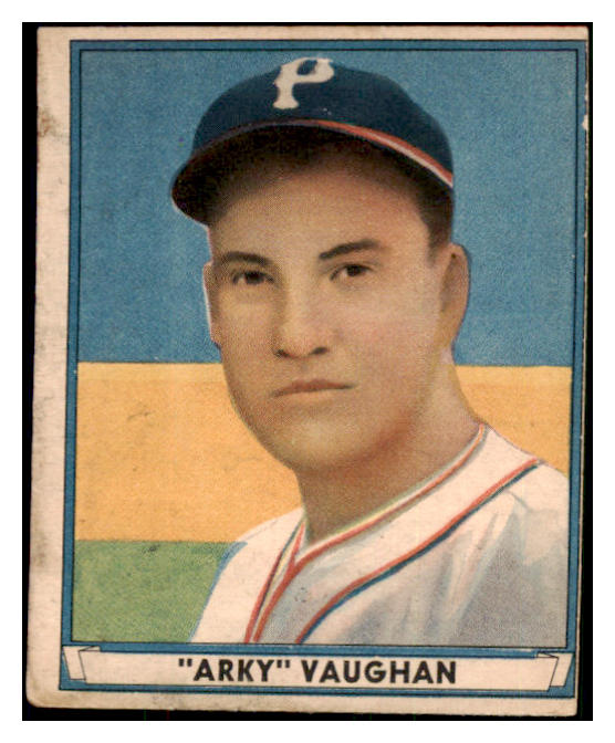 1941 Play Ball #010 Arky Vaughan Pirates GD-VG 484299