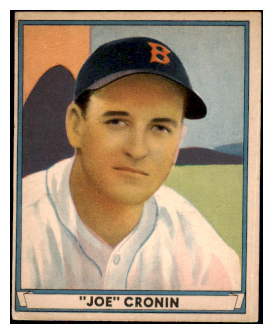 1941 Play Ball #015 Joe Cronin Red Sox VG-EX 484318