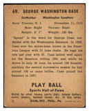 1941 Play Ball #069 George Case Senators VG-EX 484330