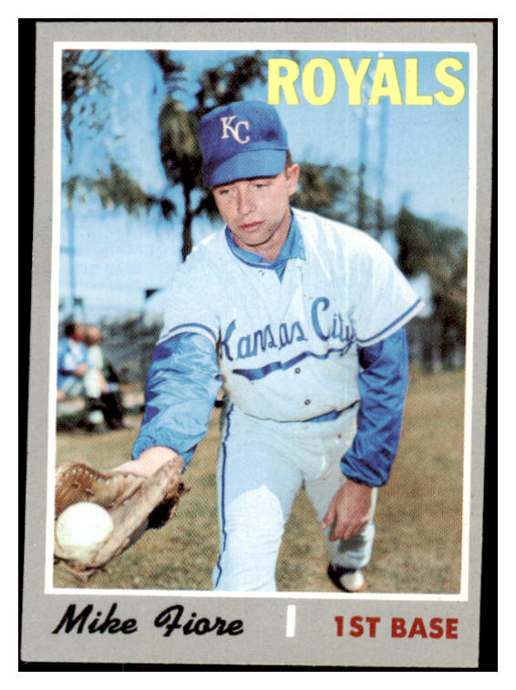 1970 Topps Baseball #709 Mike Fiore Royals NR-MT 484364