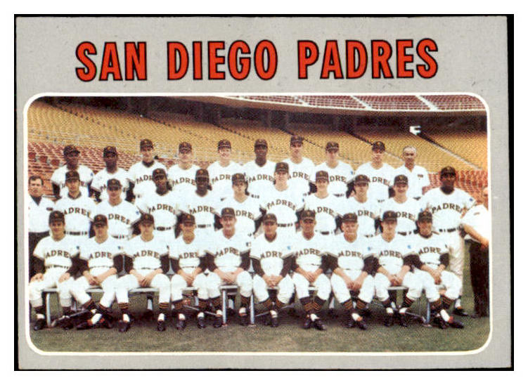 1970 Topps Baseball #657 San Diego Padres Team NR-MT 484372