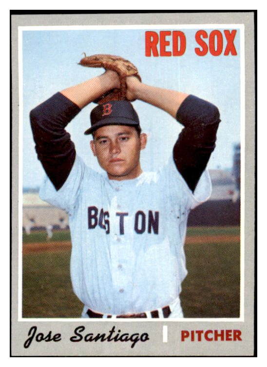 1970 Topps Baseball #708 Jose Santiago Red Sox NR-MT 484375