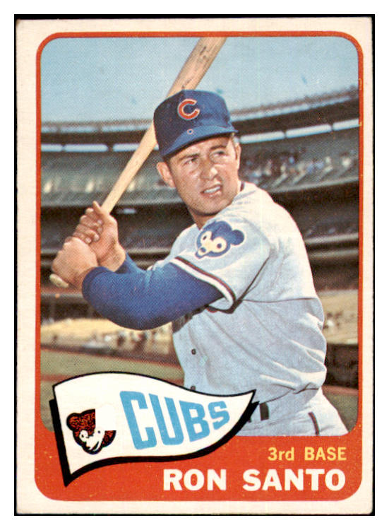 1965 Topps Baseball #110 Ron Santo Cubs VG-EX 484405