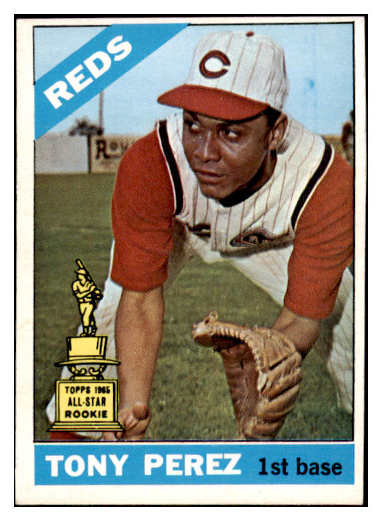 1966 Topps Baseball #072 Tony Perez Reds EX-MT 484415