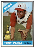 1966 Topps Baseball #072 Tony Perez Reds EX-MT 484415