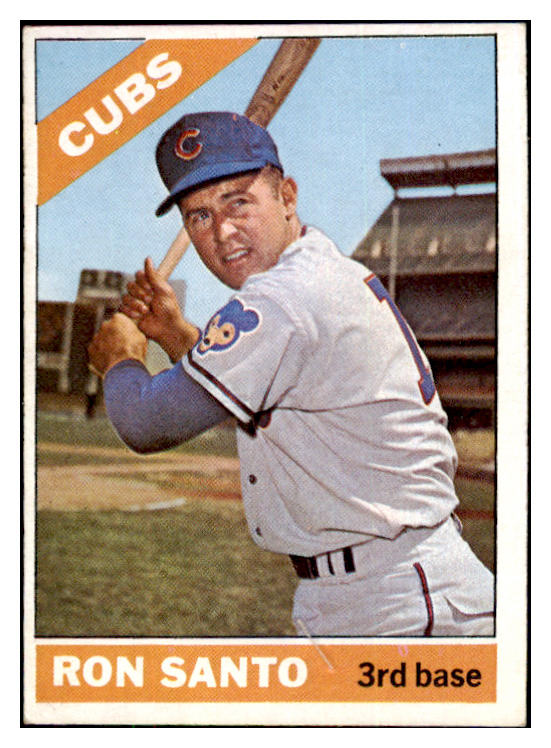 1966 Topps Baseball #290 Ron Santo Cubs VG-EX 484421