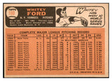 1966 Topps Baseball #160 Whitey Ford Yankees EX-MT 484422