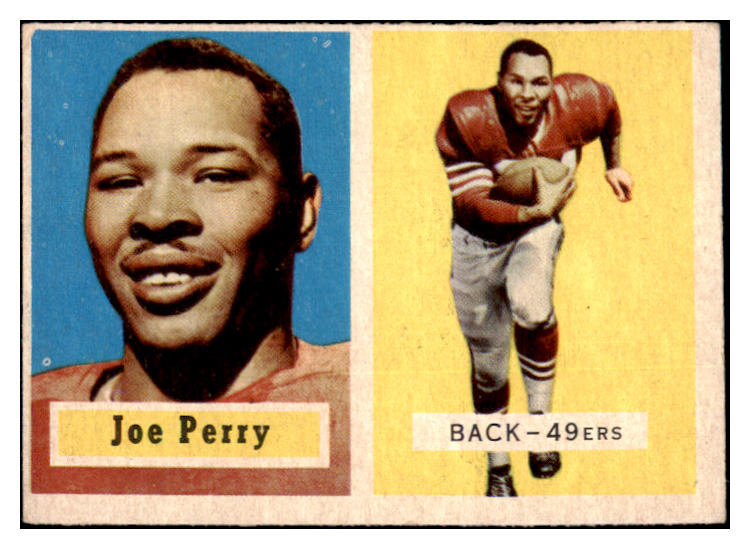 1957 Topps Football #129 Joe Perry 49ers VG-EX 484470