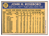 1970 Topps Baseball #655 John Roseboro Senators EX-MT 484534