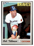 1970 Topps Baseball #668 Bob Tillman Braves EX-MT 484542