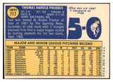 1970 Topps Baseball #717 Tom Phoebus Orioles EX-MT 484544