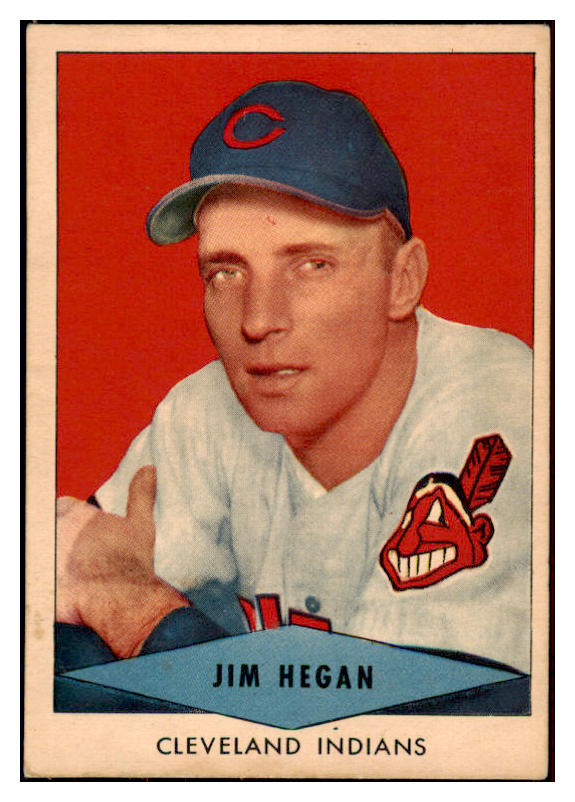 1954 Red Heart Jim Hegan Indians VG-EX 484613
