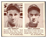 1941 Double Play #033/34 Lee Handley Arky Vaughan EX-MT 484657