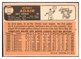 1966 Topps Baseball #533 Jerry Adair Orioles EX-MT 484699