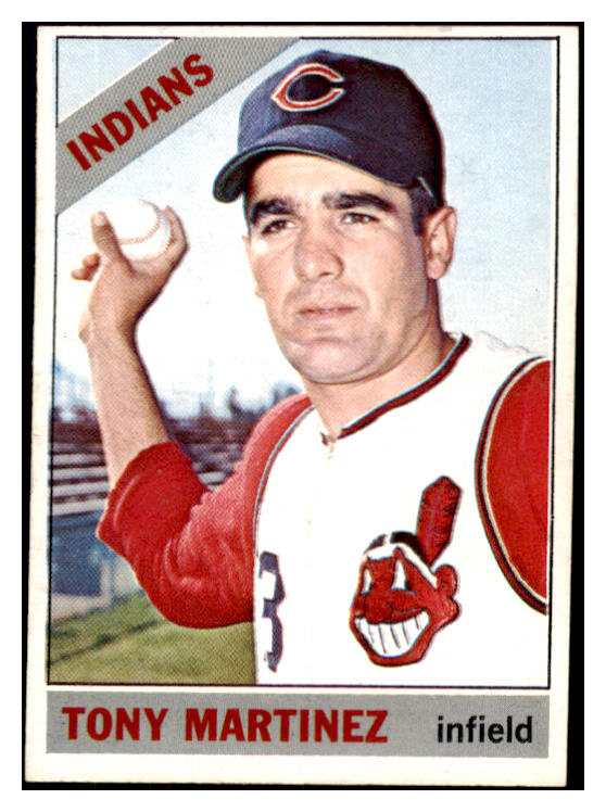 1966 Topps Baseball #581 Tony Martinez Indians EX-MT 484703