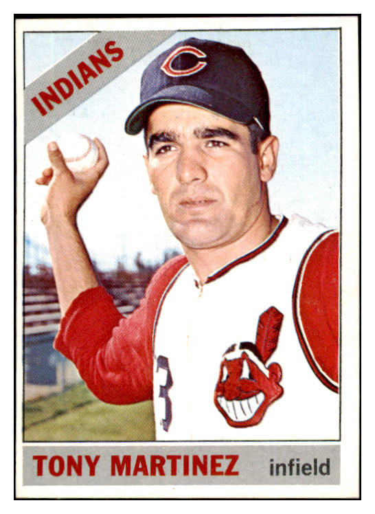 1966 Topps Baseball #581 Tony Martinez Indians EX-MT 484707