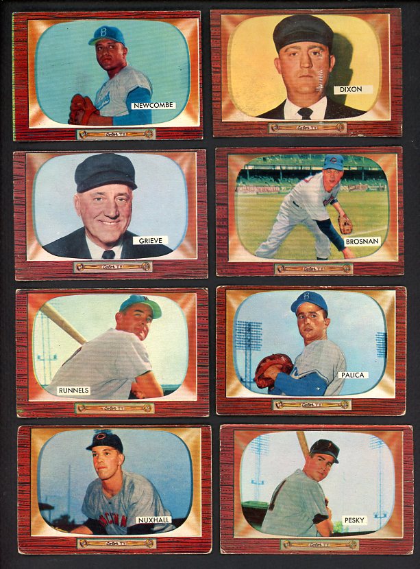 1955 Bowman Set Lot 62 Diff Bargain Grade Nuxhall Newcombe 484808