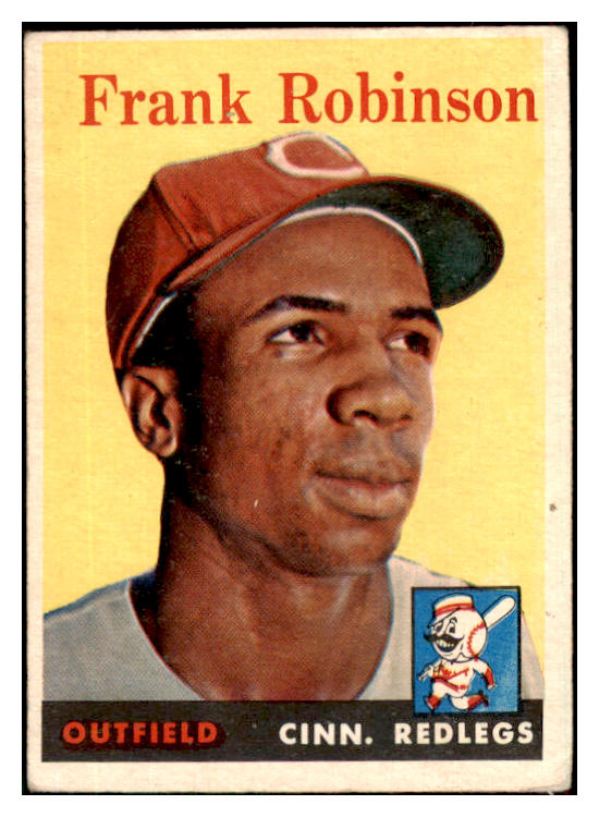 1958 Topps Baseball #285 Frank Robinson Reds VG 484920