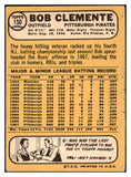 1968 Topps Baseball #150 Roberto Clemente Pirates VG/VG-EX 484940