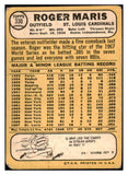1968 Topps Baseball #330 Roger Maris Cardinals Fair 484941
