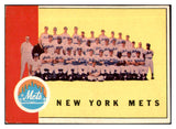 1963 Topps Baseball #473 New York Mets Team EX-MT 484975