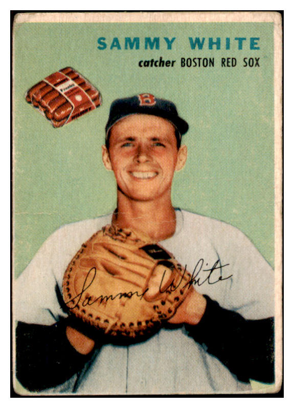 1954 Wilson Franks Sammy White Red Sox Good 485194