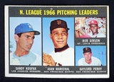 1967 Topps Baseball #236 N.L. Win Leaders Sandy Koufax VG-EX 485297