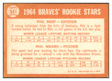 1964 Topps Baseball #541 Phil Niekro Braves EX+/EX-MT 485312
