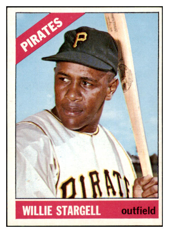 1966 Topps Baseball #255 Willie Stargell Pirates EX-MT 485316