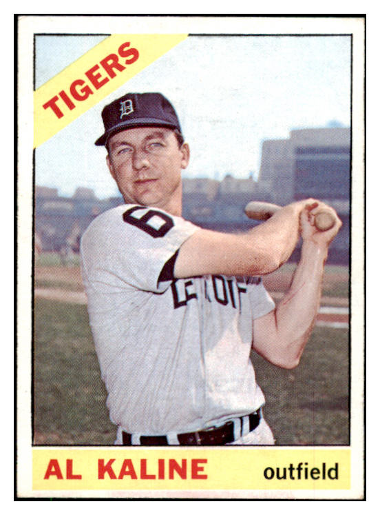 1966 Topps Baseball #410 Al Kaline Tigers EX-MT 485317