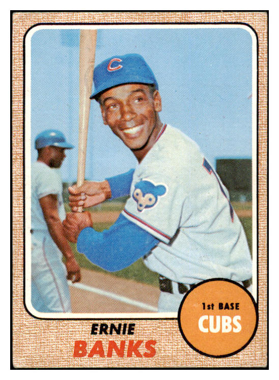 1968 Topps Baseball #355 Ernie Banks Cubs VG-EX 485322