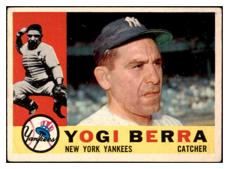 1960 Topps Baseball #480 Yogi Berra Yankees VG-EX 485341