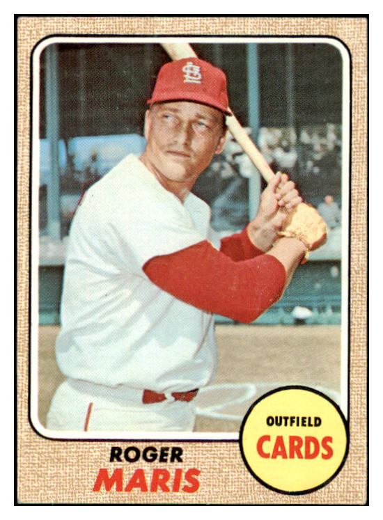 1968 Topps Baseball #330 Roger Maris Cardinals EX-MT 485356