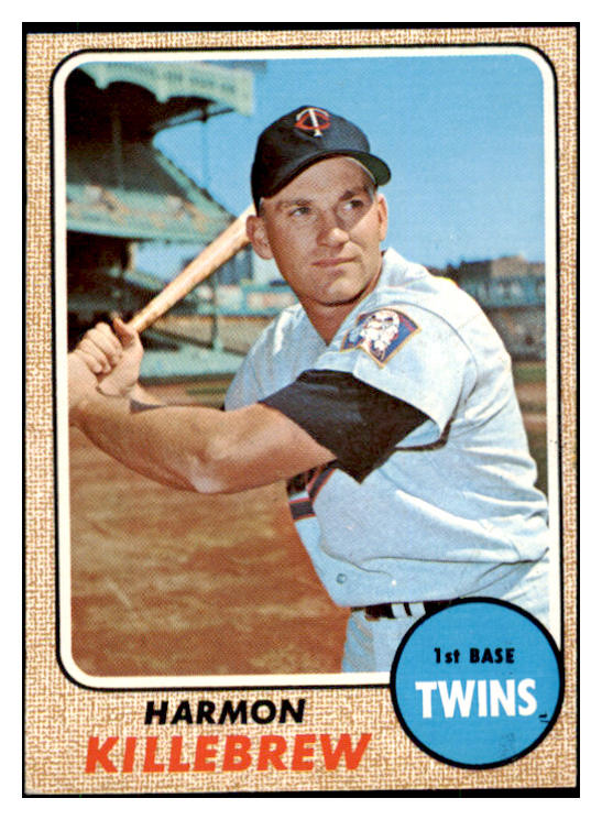 1968 Topps Baseball #220 Harmon Killebrew Twins EX-MT 485357