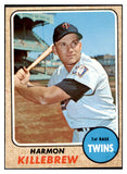 1968 Topps Baseball #220 Harmon Killebrew Twins EX-MT 485357